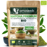 Te Matcha Bio amoseeds specialisti dei superalimenti bio