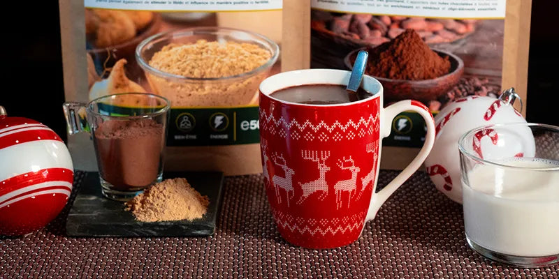 ricetta cioccolata cacao maca Amoseeds specialisti superalimenti Bio