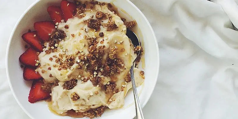 ricetta gelato more di gelso bianco bio amoseeds specialita superalimenti bio