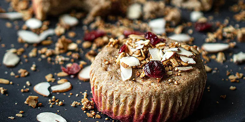 ricetta muffin mirtilli rossi bio amoseeds specialita superalimenti bio