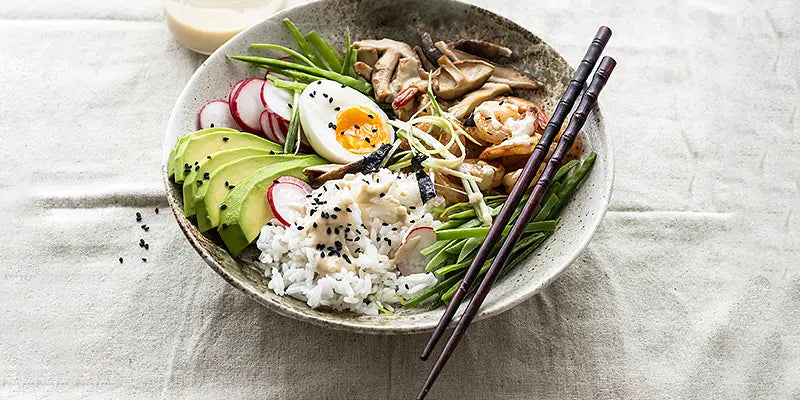 ricetta poke bowl semi di cumino nero amoseeds superalimenti bio