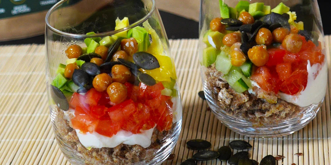 ricetta verrine cheesecake semi lino zui cca amoseeds specialisti superalimenti bio