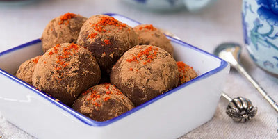 Ricetta di Tartufi alla rosa canina e Cacao Crudo Bio