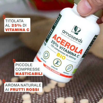 Qualita Acerola Bio - amoseeds specialisti superalimenti bio