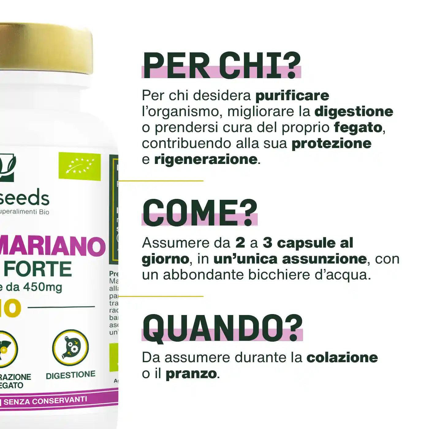 Uso Cardo Mariano Bio - amoseeds specialisti dei superalimenti bio