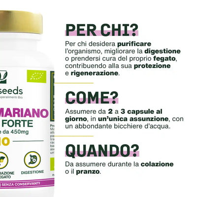 Uso Cardo Mariano Bio - amoseeds specialisti dei superalimenti bio