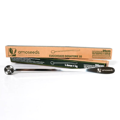 Cucchiaio dosatore 1g | Manico 25 cm