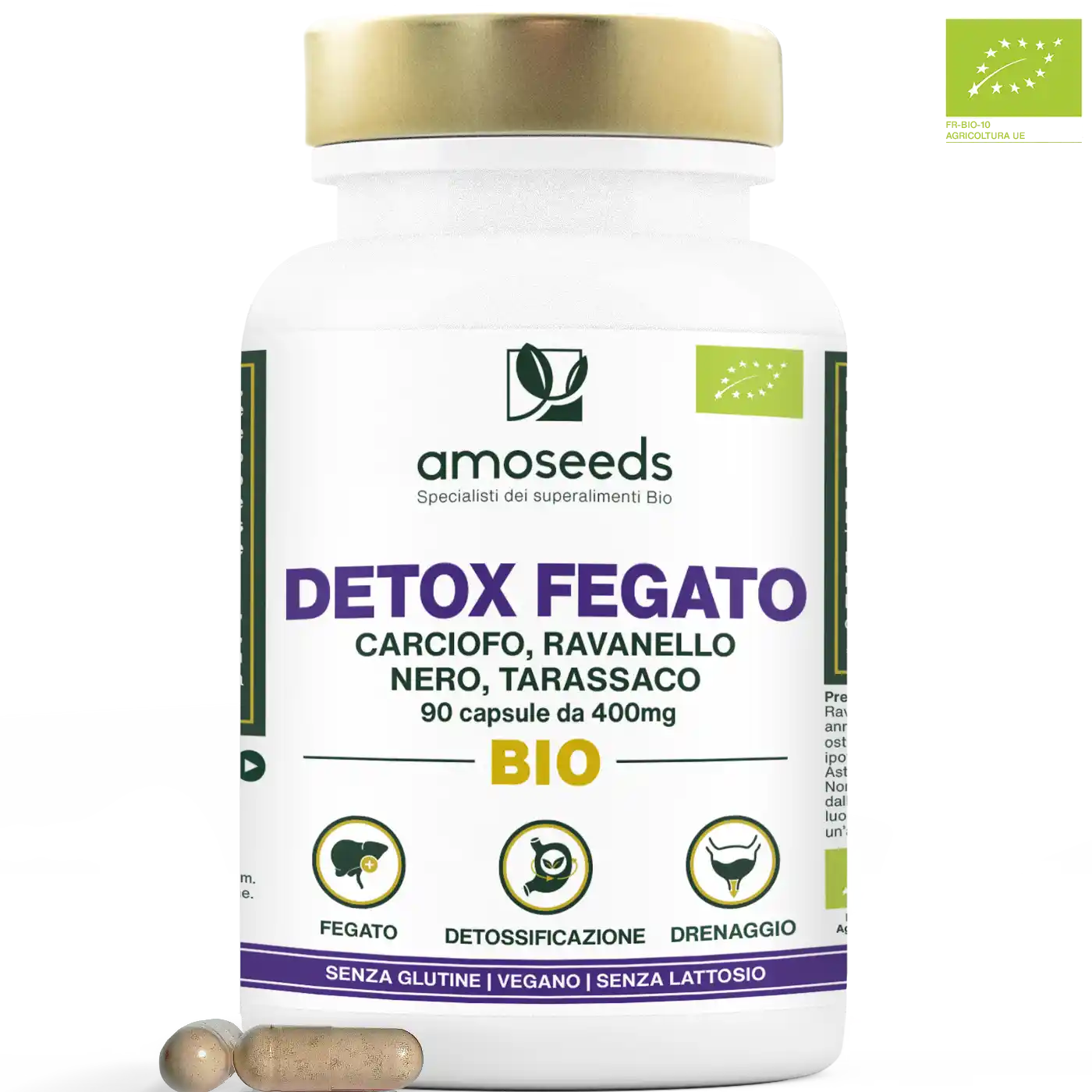Detox Fegato Bio amoseeds specialisti dei superalimenti bio