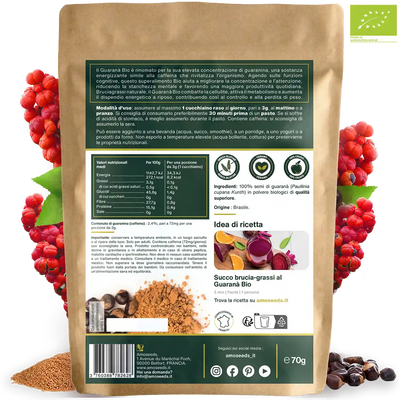 Guarana Bio - amoseeds specialisti superalimenti bio