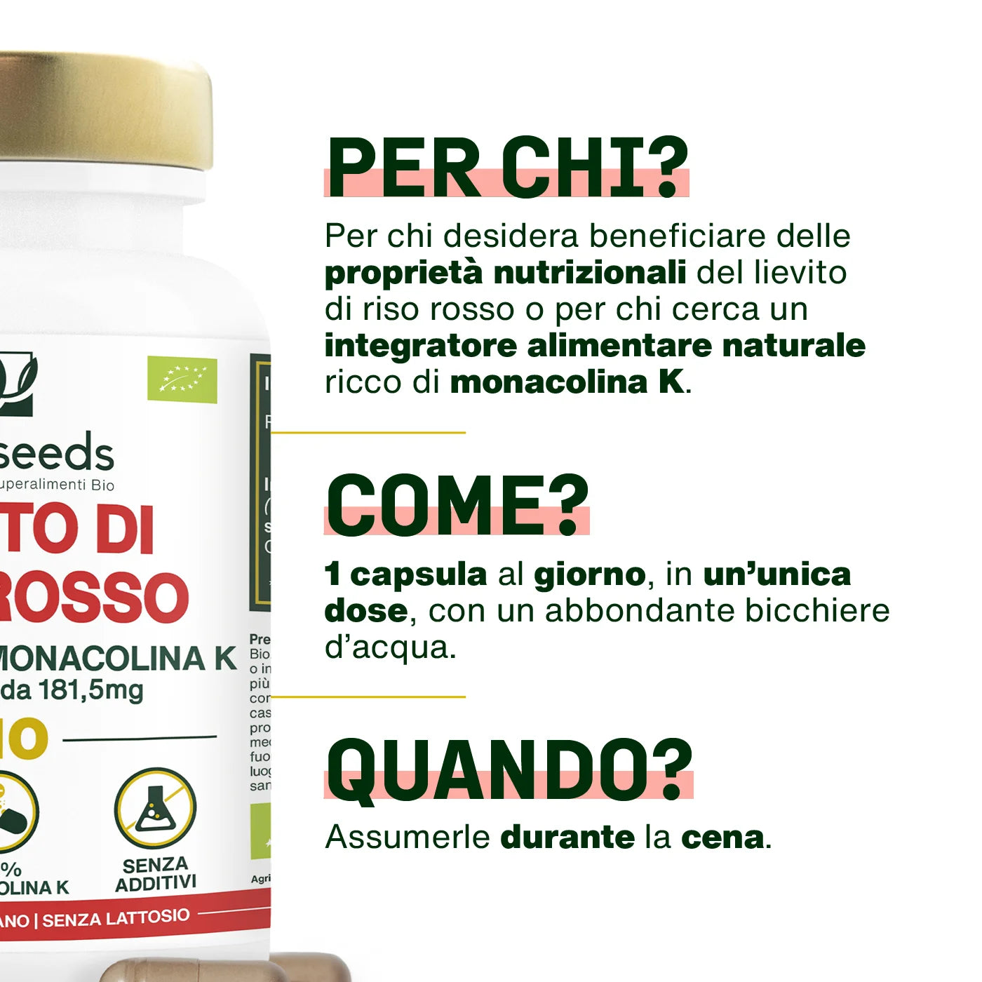 Uso Lievito Riso Rosso Bio - amoseeds specialisti superalimenti bio