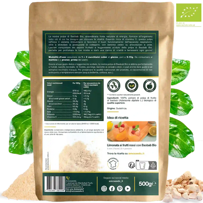 Baobab in polvere Bio 500G
