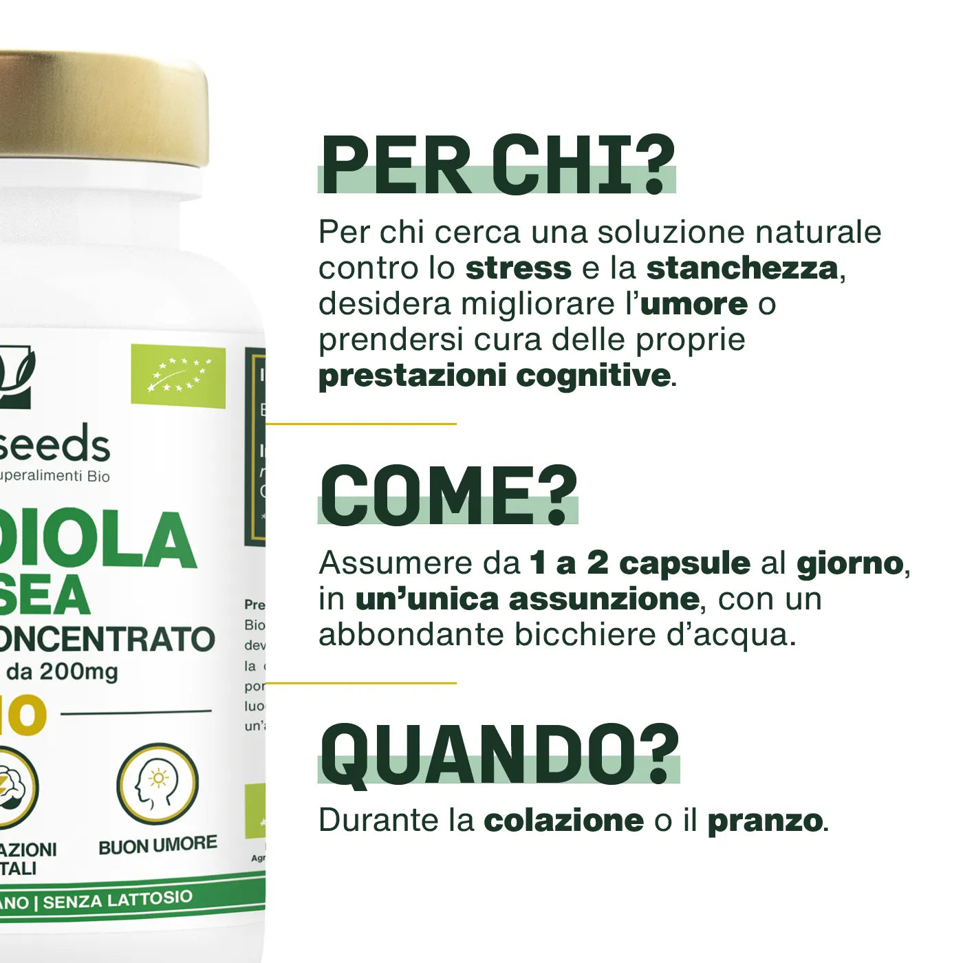 Uso Rhodiola Rosea Bio - amoseeds specialisti dei superalimenti bio