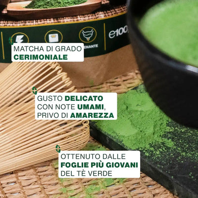 Qualita Tè Matcha Cerimoniale Bio - amoseeds specialisti dei superalimenti bio