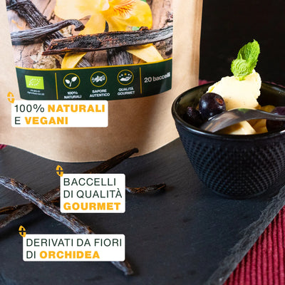 Qualita Vaniglia 20 baccelli - amoseeds specialisti dei superalimenti bio
